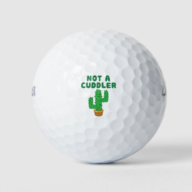 Pelotas De Golf No es un Cactus Cacti exitoso (Anverso)