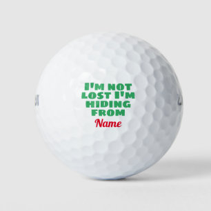 Pelotas De Golf No estoy perdido Estoy ocultando de Personalizado 