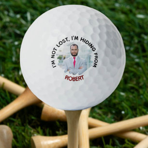 Pelotas De Golf No estoy perdido, me estoy ocultando de la foto y