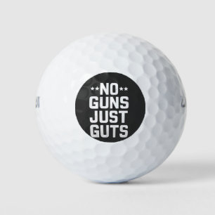 Pelotas De Golf No hay pistolas que solo atormentan al funcionario