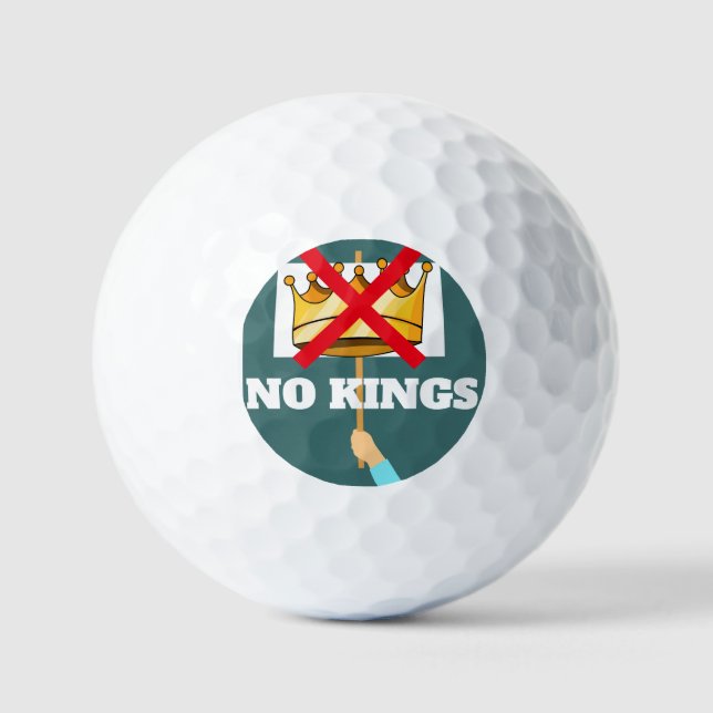 Pelotas De Golf No Kings Golf Balls (Anverso)