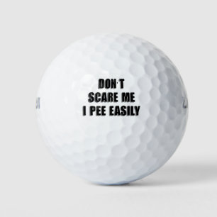 Pelotas De Golf No Me Asustes Meo Fácilmente Sarcástico Halloween