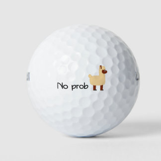 Pelotas De Golf No-prob-llama
