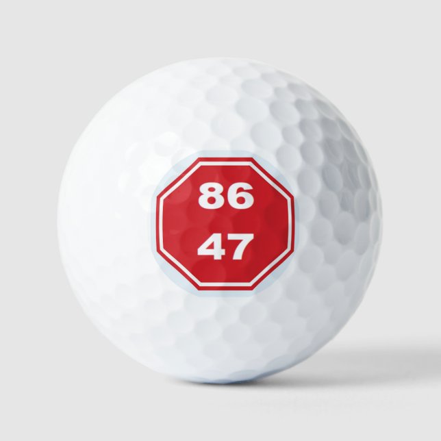 PELOTAS DE GOLF NO REYES (Anverso)