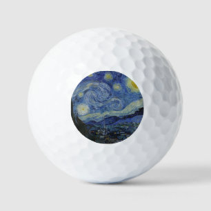 Pelotas De Golf "Noche estrellada" por Van Gogh