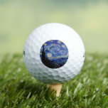 Pelotas De Golf Noche estrellada: Saint Remy de Vincent Van Gogh<br><div class="desc">El año es 1889. Vincent Van Gogh es un paciente del asilo de Saint-Paul-de-Mausole en Saint-Rémy-de-Provence, Francia. Está sufriendo una enfermedad mental, y sus médicos le han aconsejado que se quede en casa y evite pintar. Pero Van Gogh no puede resistir el impulso de crear, y pasa sus días pintando...</div>