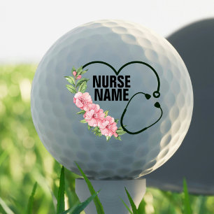 Pelotas De Golf Nombre de la enfermera veterana de registro de est