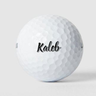 Pelotas De Golf Nombre de los hombres de Kaleb,