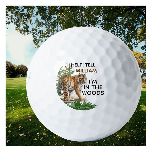 Pelotas De Golf Nombre de Novedad de ayuda divertida personalizada (Subido por el creador)