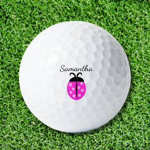 Pelotas De Golf Nombre de parásito rosado