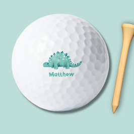 Pelotas De Golf Nombre del estegosaurio de dinosaurio