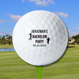 Pelotas De Golf Nombre Fecha de Despedida de Soltero