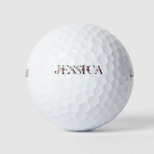 Pelotas De Golf Nombre Jessica.