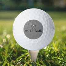 Nombre personalizado Clubes de golf Gray