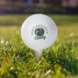 Pelotas De Golf Nombre personalizado de Caddy favorito de Golf Dad