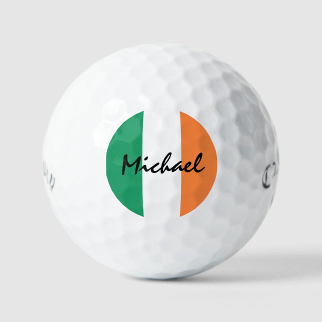 Pelotas De Golf Nombre personalizado de marca irlandesa css gbcn (Anverso)