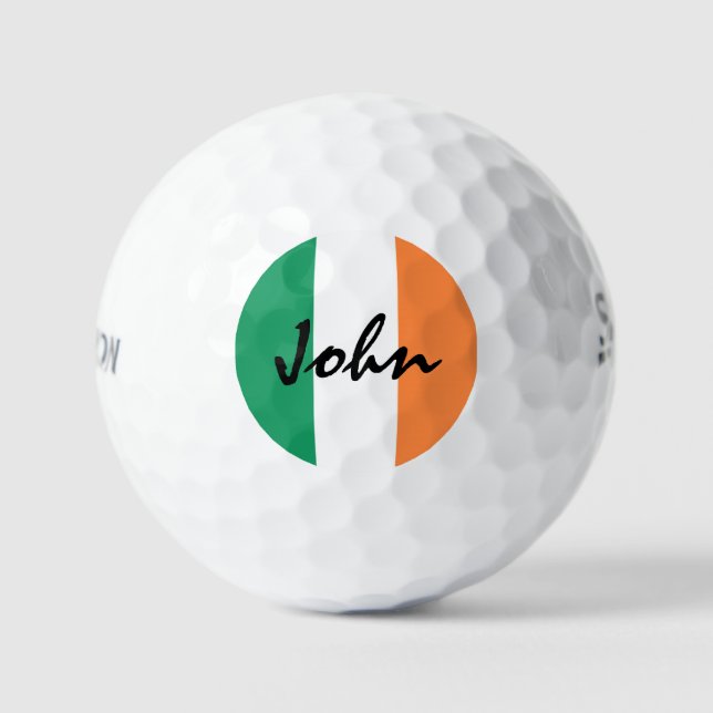 Pelotas De Golf Nombre personalizado de marca irlandesa ssf gbcn (Anverso)