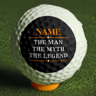 Pelotas De Golf Nombre Personalizado El Hombre El Mito La Leyenda