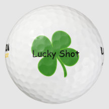 Nombre personalizado Lucky Golf Balls