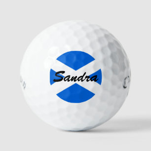 Pelotas De Golf Nombre personalizado marca escocesa cnt css