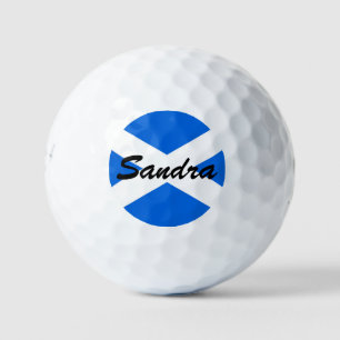 Pelotas De Golf Nombre personalizado marca escocesa ser6 gbt