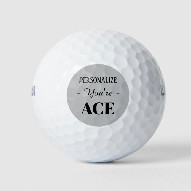 Pelotas De Golf Nombre personalizado personalizado personalizado (Anverso)