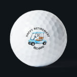 Pelotas De Golf Nombre personalizado Retirada del Coche de Monogra<br><div class="desc">Algo especial para el caballero que se ha retirado O cambiar el mensaje y se convierte en un cumpleaños / día del padre / o cualquier otro tipo de regalo. Cualquier pregunta de diseño sólo envía un correo electrónico a charmdesignstudio@rcn.com y nos alegraremos de ayudar. Por cierto, hay artículos coincidentes...</div>