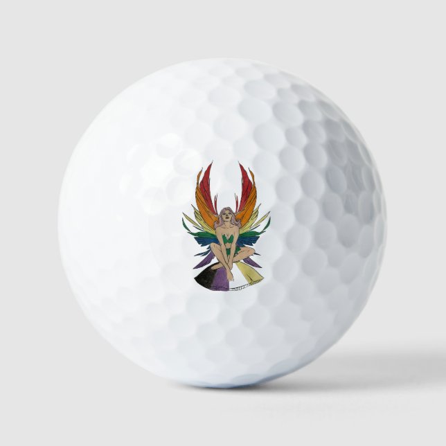 Pelotas De Golf Non-binary Faerie (Anverso)