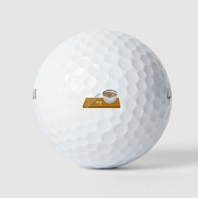 Pelotas De Golf Noodle coreano (Anverso)