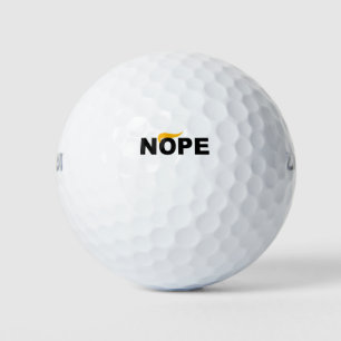 PELOTAS DE GOLF NOPE ANTI-TRUMP