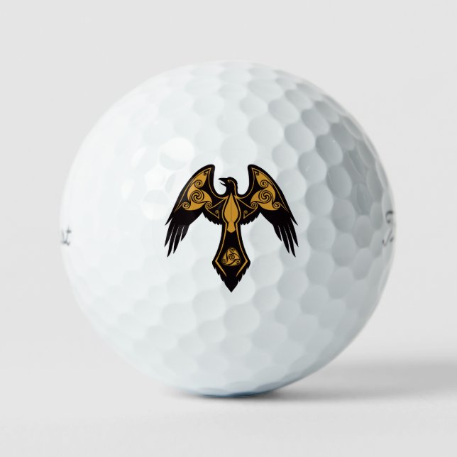 Pelotas De Golf Norse Raven (Anverso)