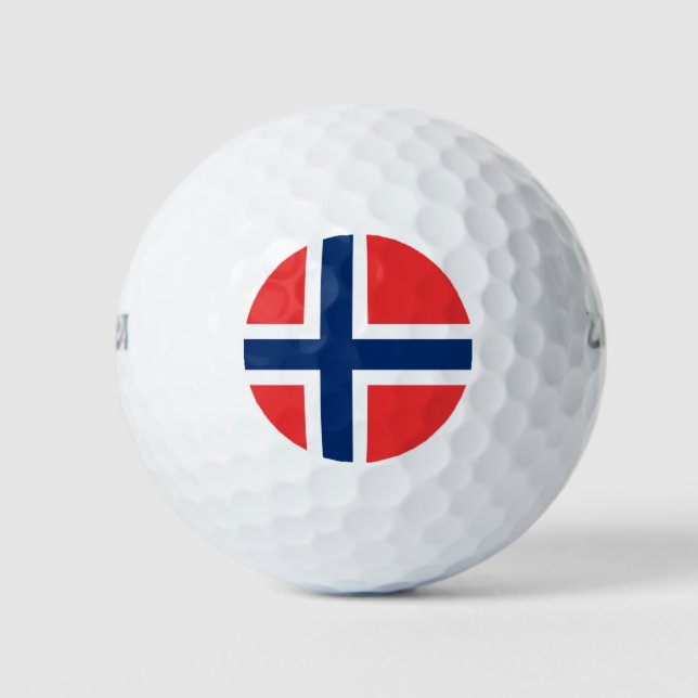 PELOTAS DE GOLF NORUEGA (Anverso)