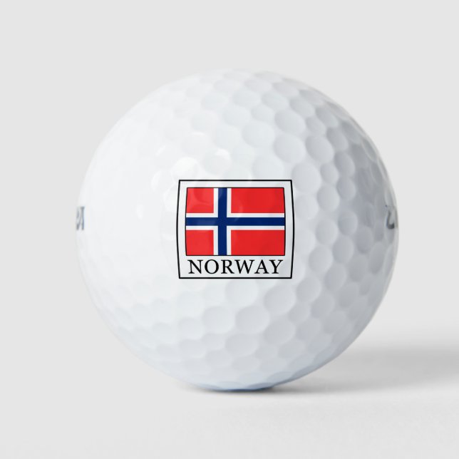Pelotas De Golf Noruega (Anverso)