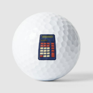 Pelotas De Golf Nostalgia de la escuela de matemáticas de la calcu