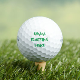 Pelotas De Golf Novedad Saying Golf Balls
