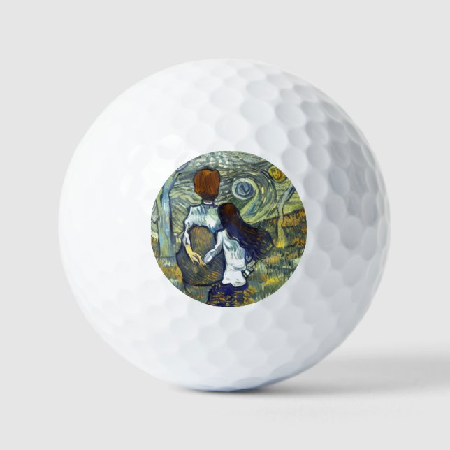 PELOTAS DE GOLF NOVIO Y NOVIA (Anverso)