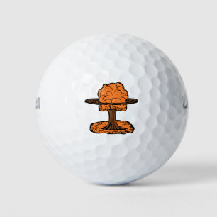 Pelotas De Golf Nube de hongos en explosión nuclear