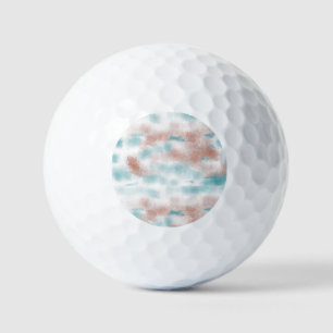 Pelotas De Golf Nubes de tones terrestres séricos