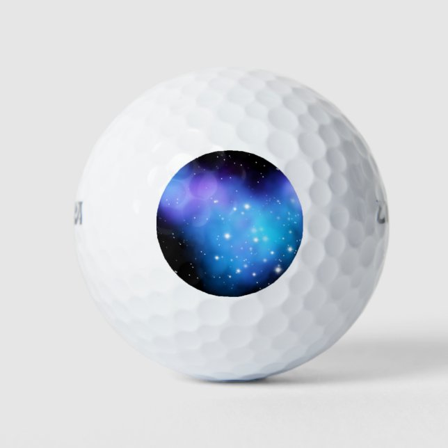 Pelotas De Golf Nubes espaciales Galaxy Starlight (Anverso)