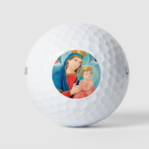 Pelotas De Golf Nuestra Señora de la Perpetua Ayuda Católica