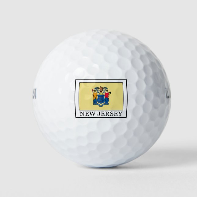 Pelotas De Golf Nueva Jersey (Anverso)