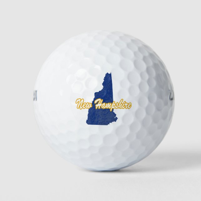 Pelotas De Golf Nuevo Hampshire (Anverso)