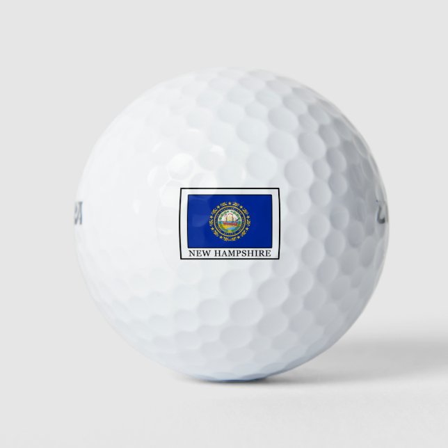Pelotas De Golf Nuevo Hampshire (Anverso)