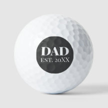 Nuevo papá | Regalo Para Dad Golfer | Gris