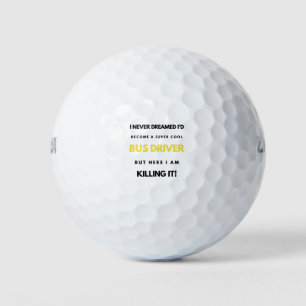 Pelotas De Golf Nunca soñé que me convertiría en un super bus de G