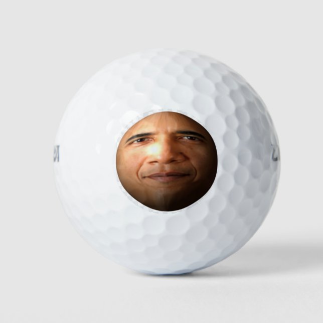 Pelotas De Golf obama (Anverso)