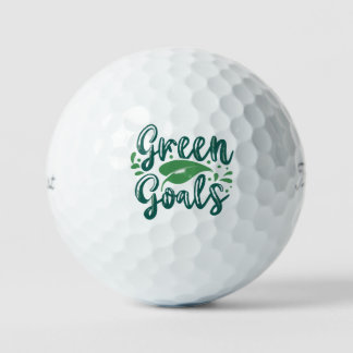 Pelotas De Golf Objetivos verdes