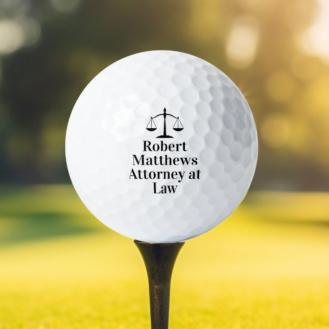 Pelotas De Golf Oficina de Derecho de Personalizados de Abogados (Subido por el creador)