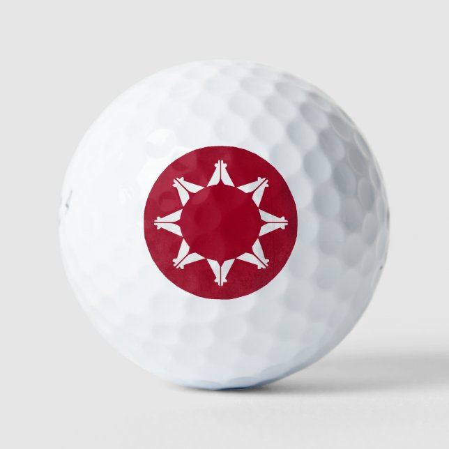 Pelotas De Golf Oglala Sioux (Anverso)