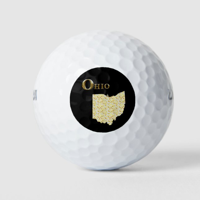PELOTAS DE GOLF OHIO (Anverso)